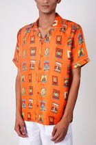 Silk matchbox shirt view 1