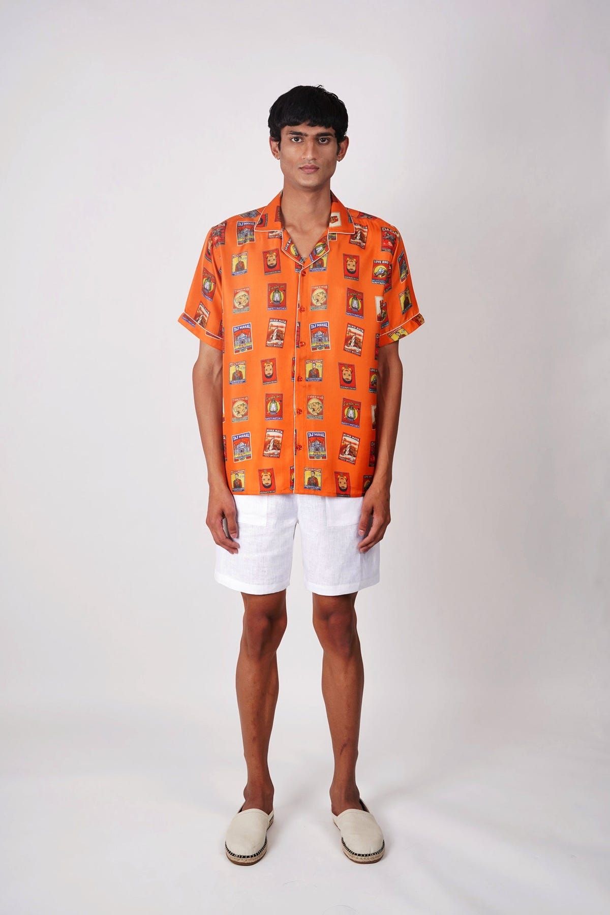 Silk matchbox shirt - image 2