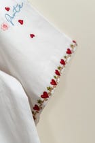 "Love songs" hand embroidered Shirt view 4