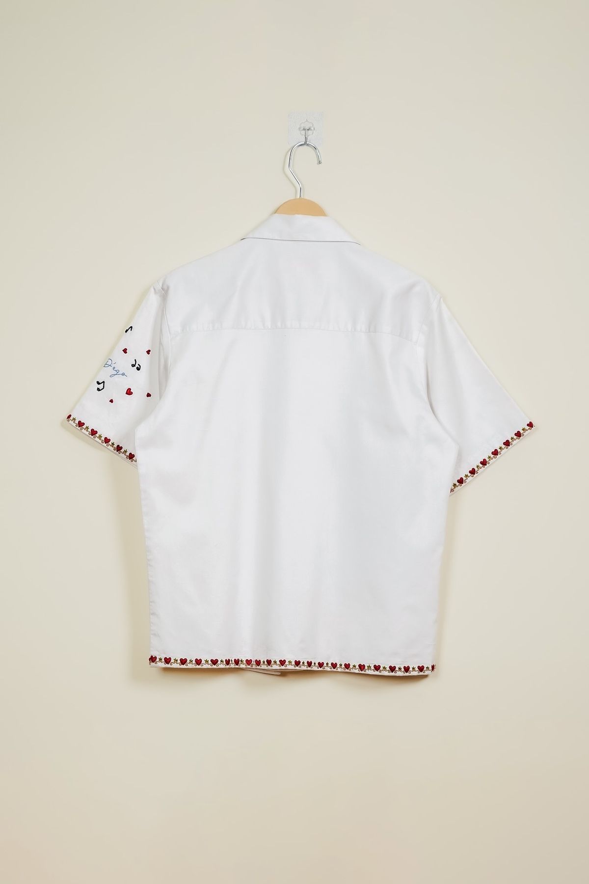"Love songs" hand embroidered Shirt - image 7