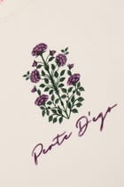 "Floral border" T-Shirt view 2