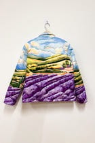"Lavender fields" quilted jacket view 3