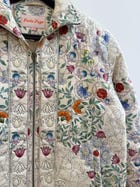 Watercolor placement quilted jacket view 4
