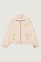 Around the world" hand embroidered jacket view 1