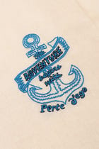 "Le adventure" hand embroidered Shirt view 3