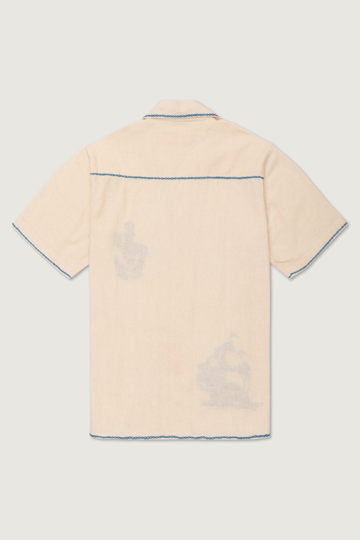 "Le adventure" hand embroidered Shirt - image 4