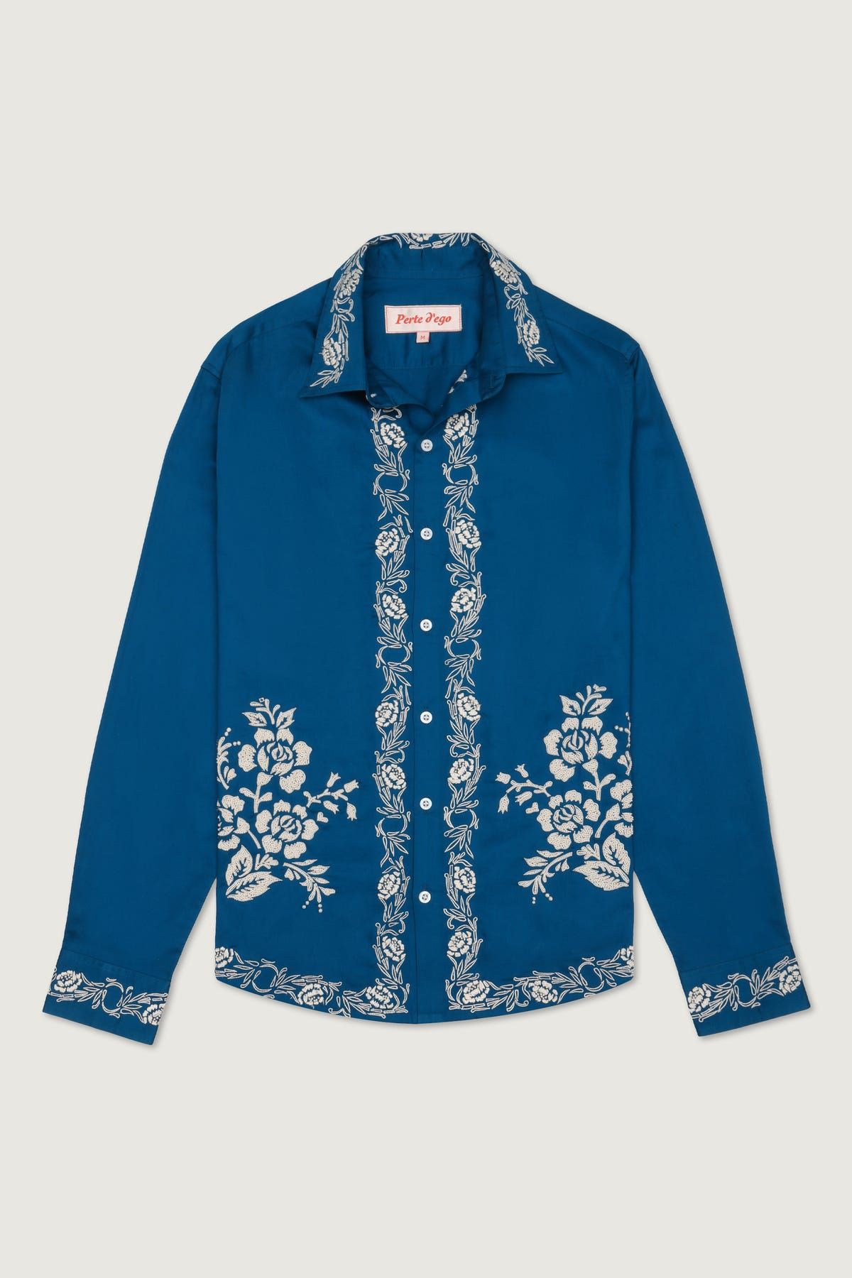 Heritage Bloom Embroidered Shirt - image 1