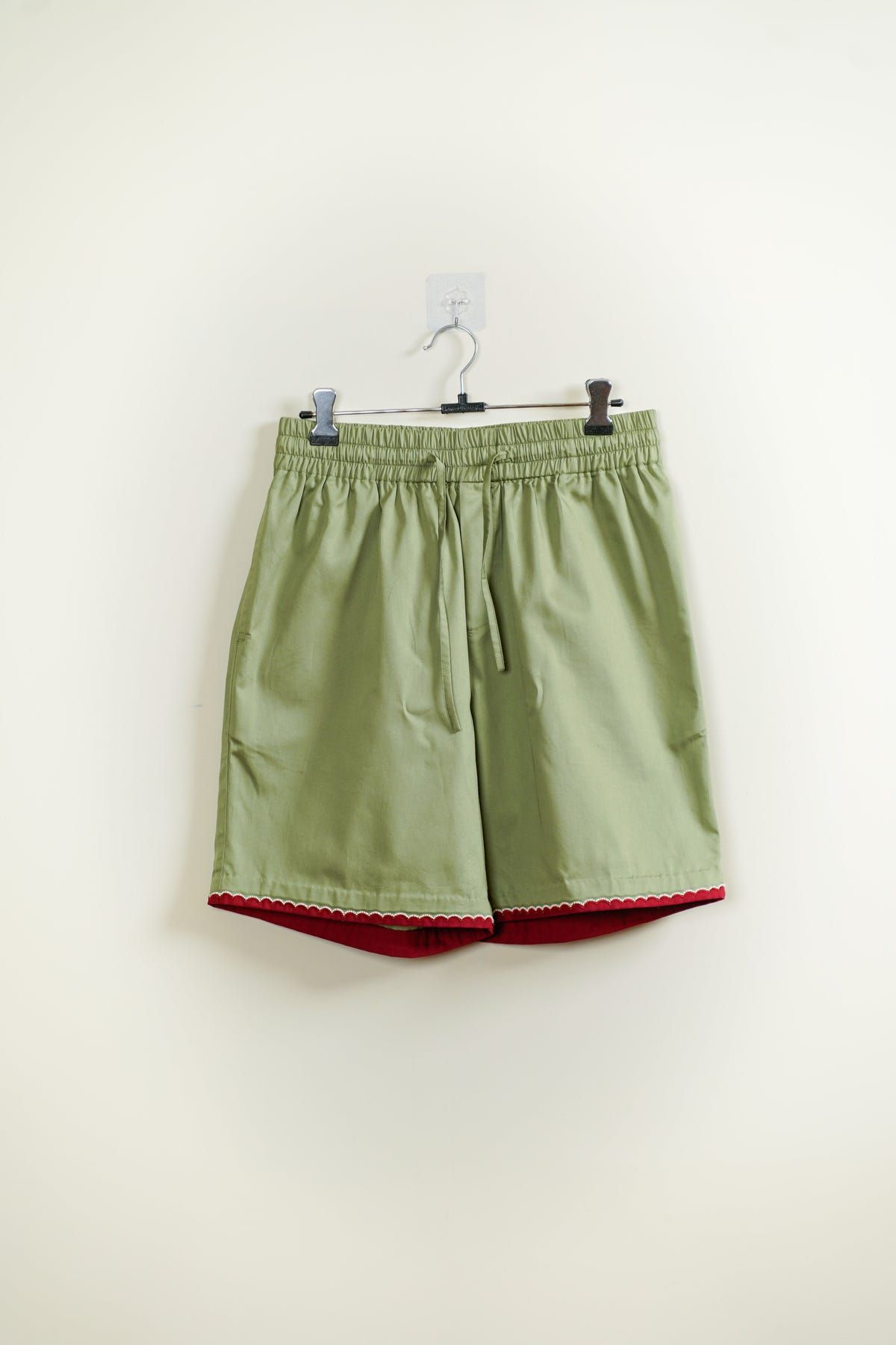 "Mon Amour" hand embroidered shorts - image 1