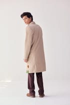 "Le Serengeti" hand embroidered overcoat view 4