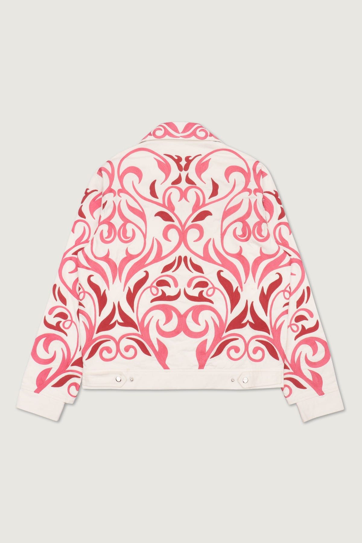 Kashida embroidered zip up jacket - image 3