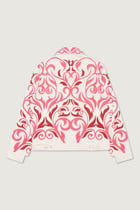 Kashida embroidered zip up jacket view 3