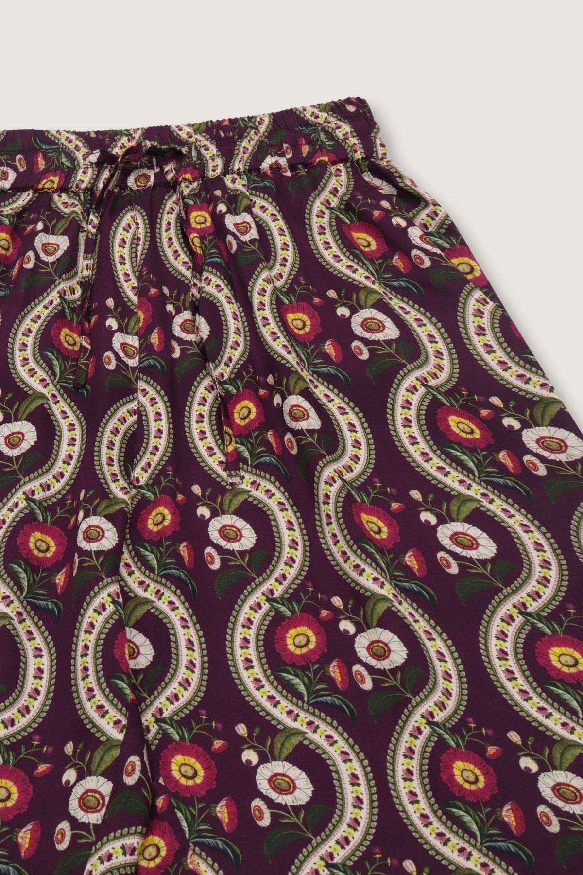 Floral wavy lounge pants - image 5