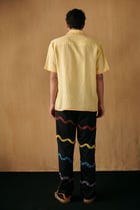 "Le mushroom" hand embroidered shirt view 5