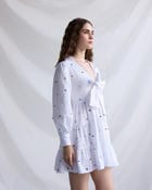 Frozen pearls summer dress view 12