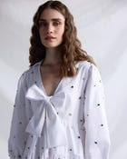 Frozen pearls summer dress view 2