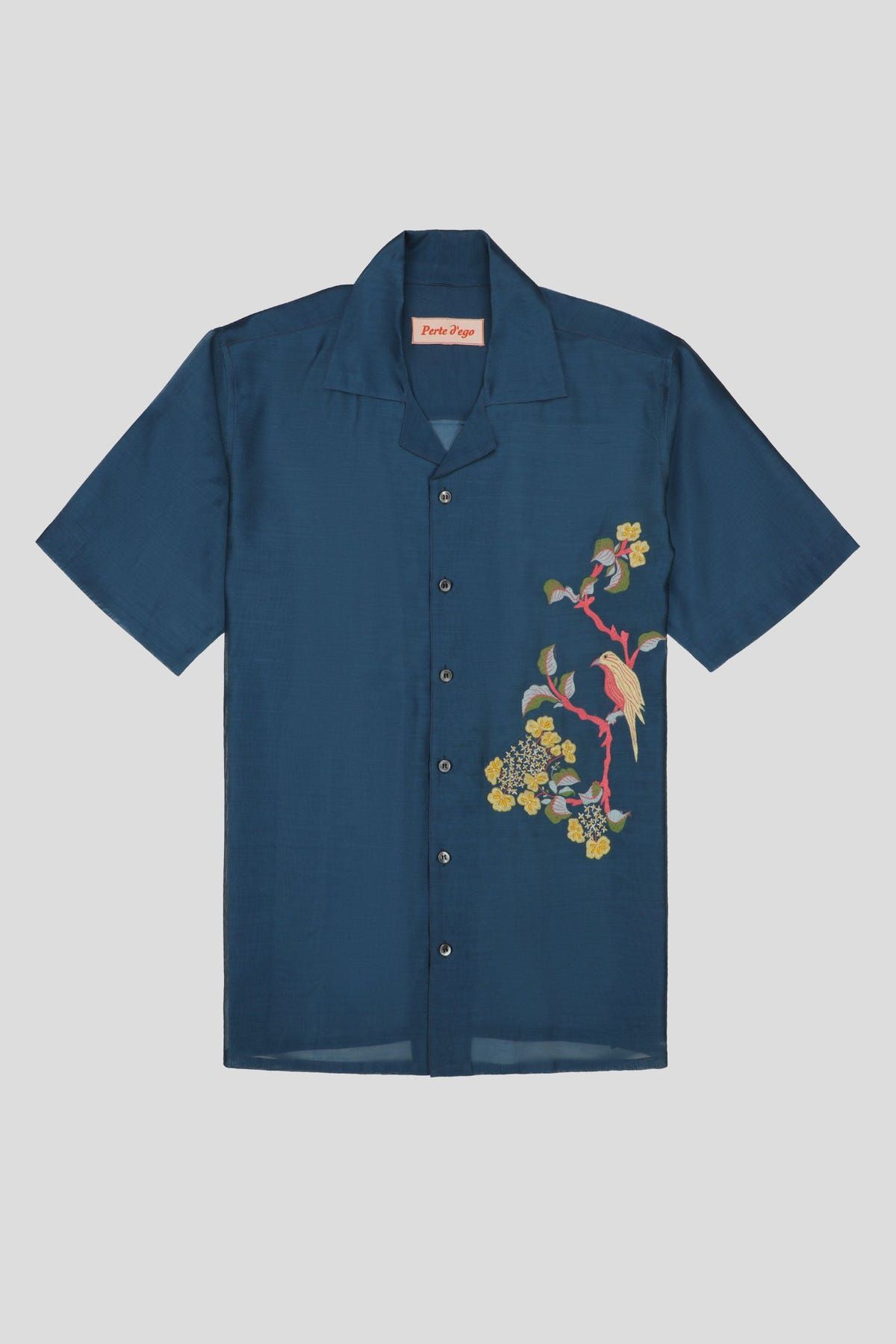 Barbados hand embroidered Shirt - image 1