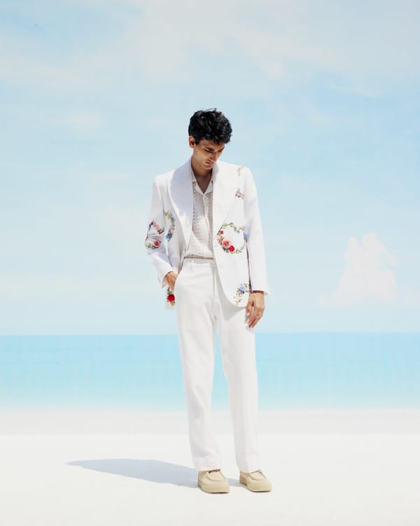 Perte D'ego — Formal pants- Ivory