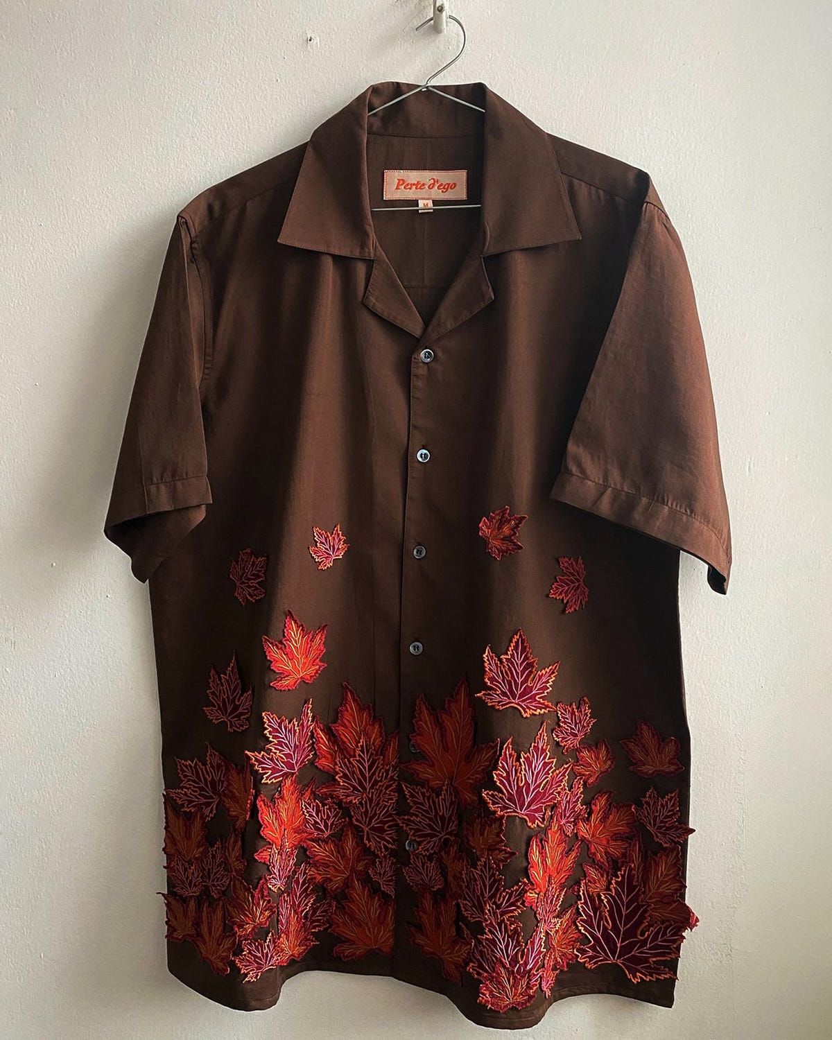 "Le fall" appliqué shirt - image 1