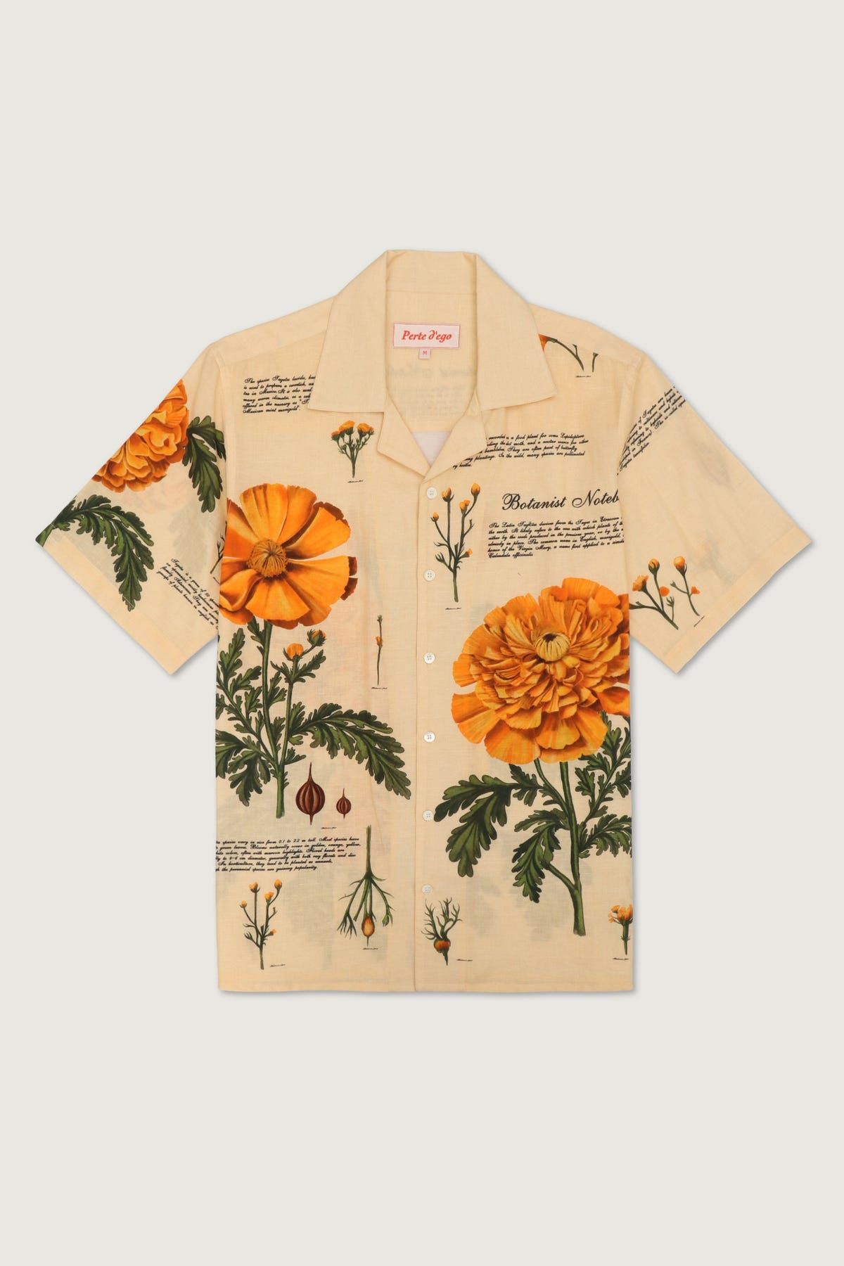 "Notes on marigold" linen shirt - image 1