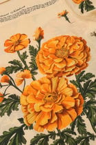 "Notes on marigold" linen shirt view 2
