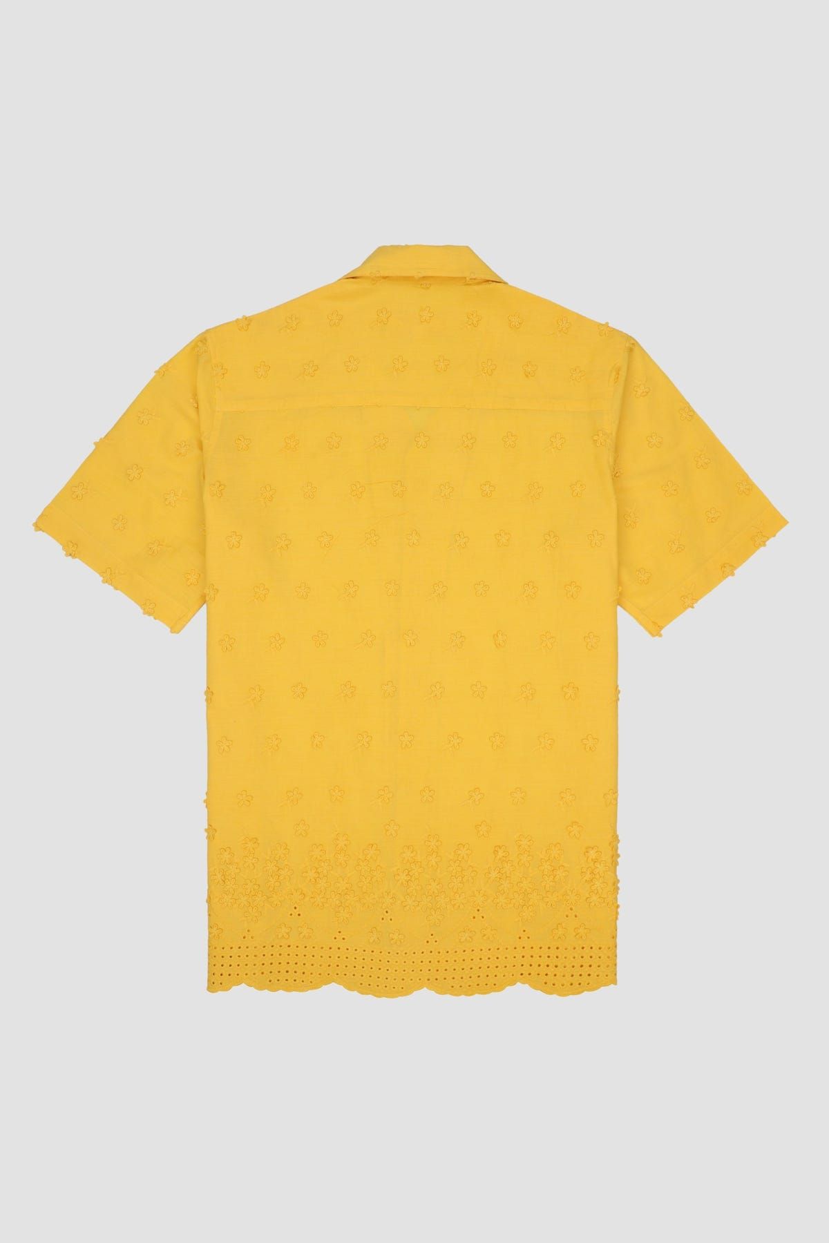 Floral embroidered cutwork - image 3