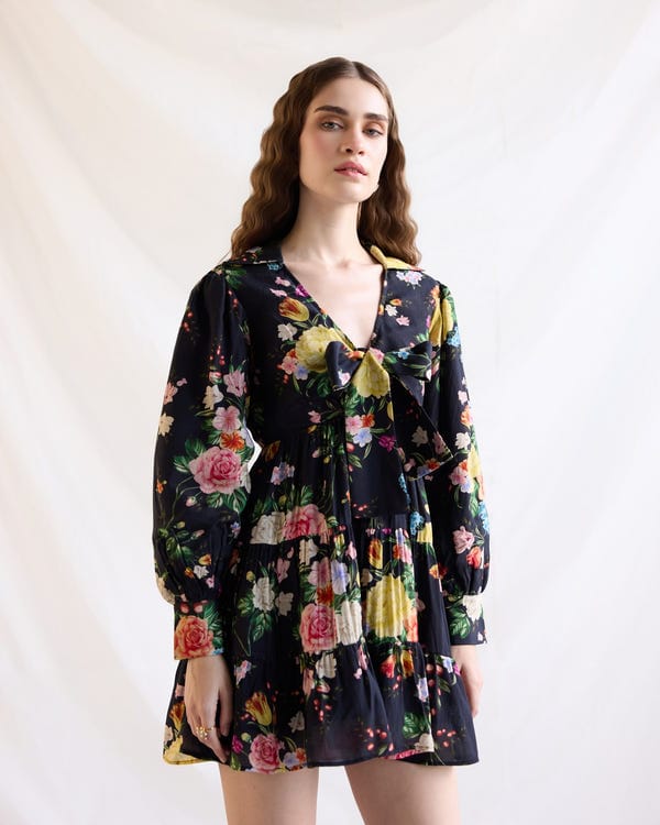 Perte D'ego — Vintage victorian knot dress