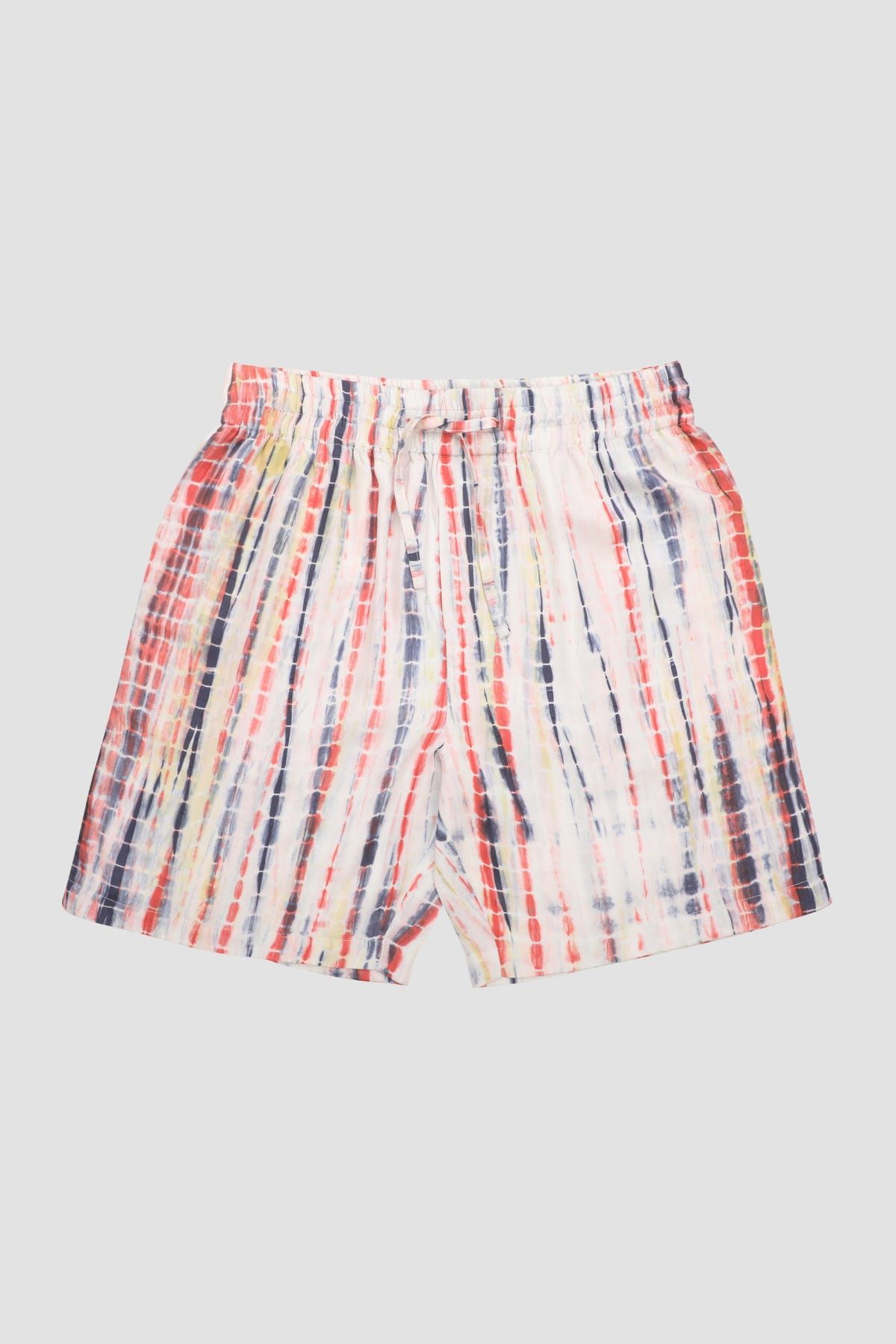 Multicolor shibori shorts - image 1