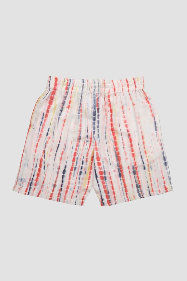 Perte D'ego — Multicolor shibori shorts