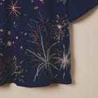 "Le celebration" hand embroidered shirt view 2