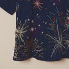 "Le celebration" hand embroidered shirt view 4