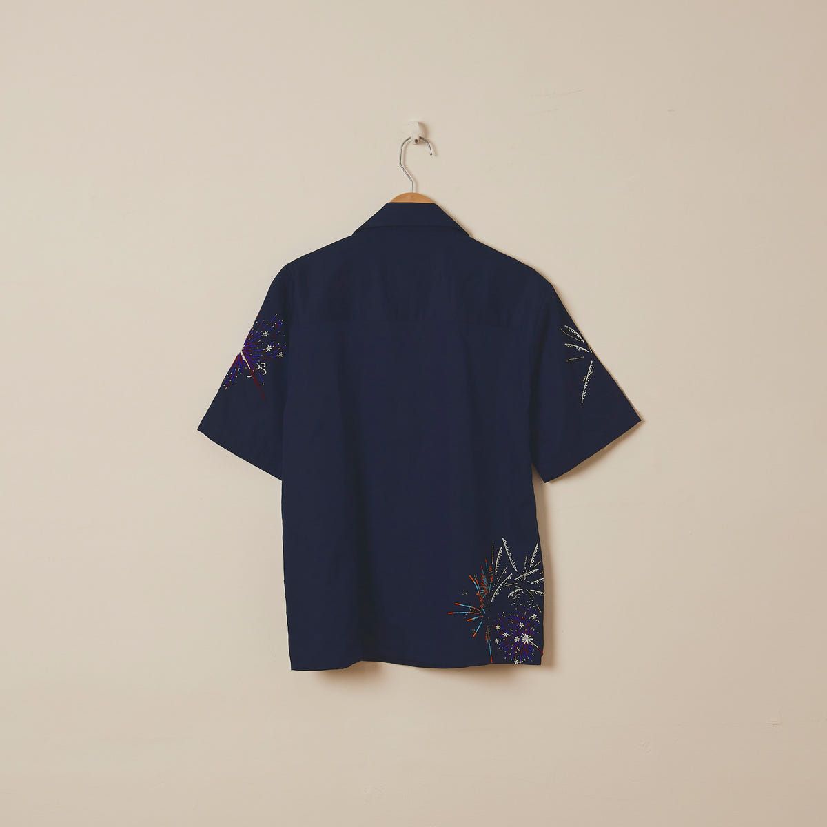 "Le celebration" hand embroidered shirt - image 5