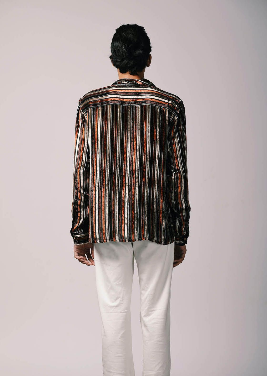 Cha Cha Silk velvet shirt - image 2