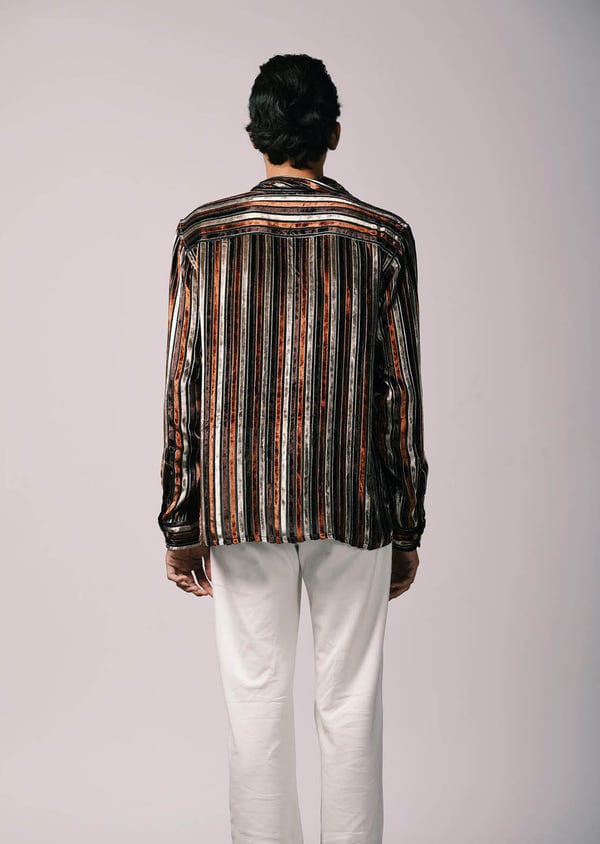 Perte D'ego — Cha Cha Silk velvet shirt