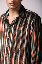 Cha Cha Silk velvet shirt view 3