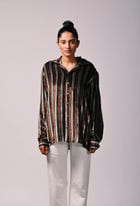 Cha Cha Silk velvet shirt view 5