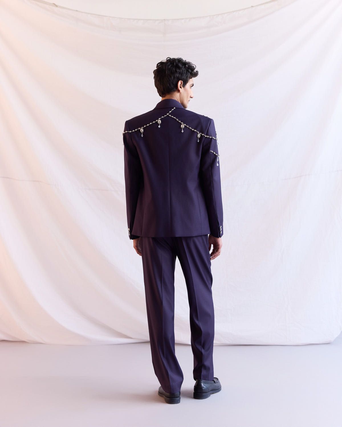 “Le Chandelier” hand embroidered blazer - image 4