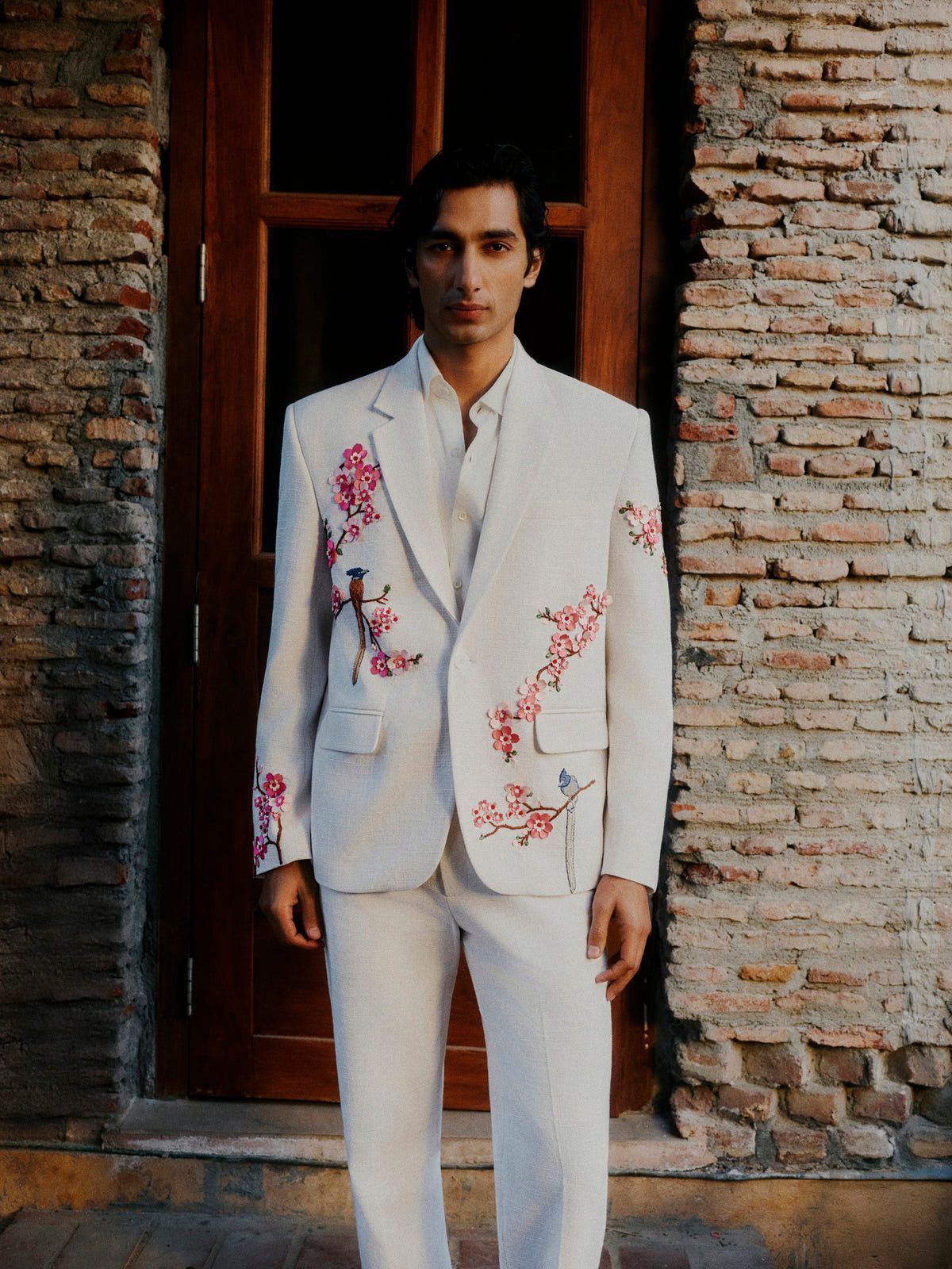 “Eternal Spring” Hand Embroidered Blazer - image 1