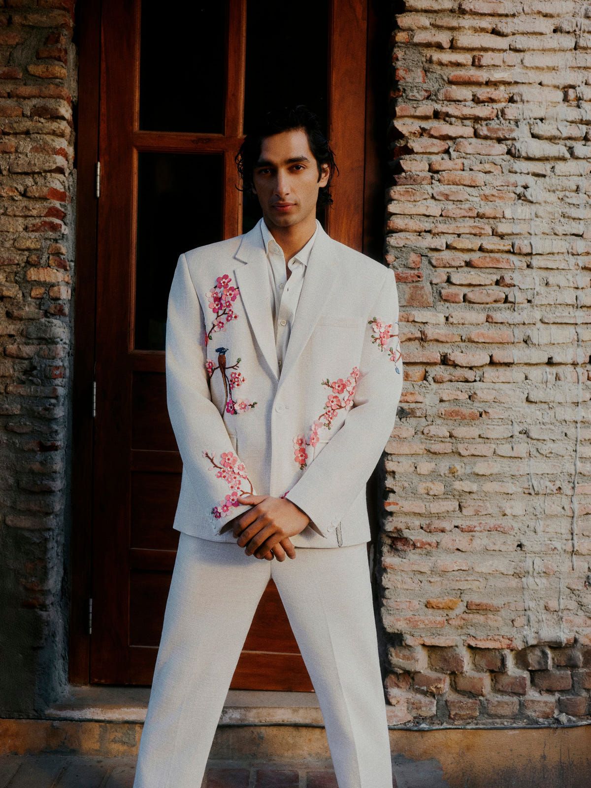 “Eternal Spring” Hand Embroidered Blazer - image 4