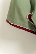 “Mon Amour” hand embroidered shirt view 4