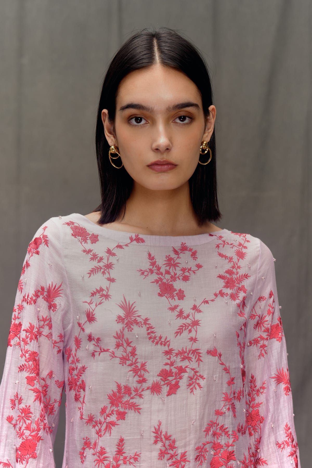 Alina hand embroidered kaftan - image 2
