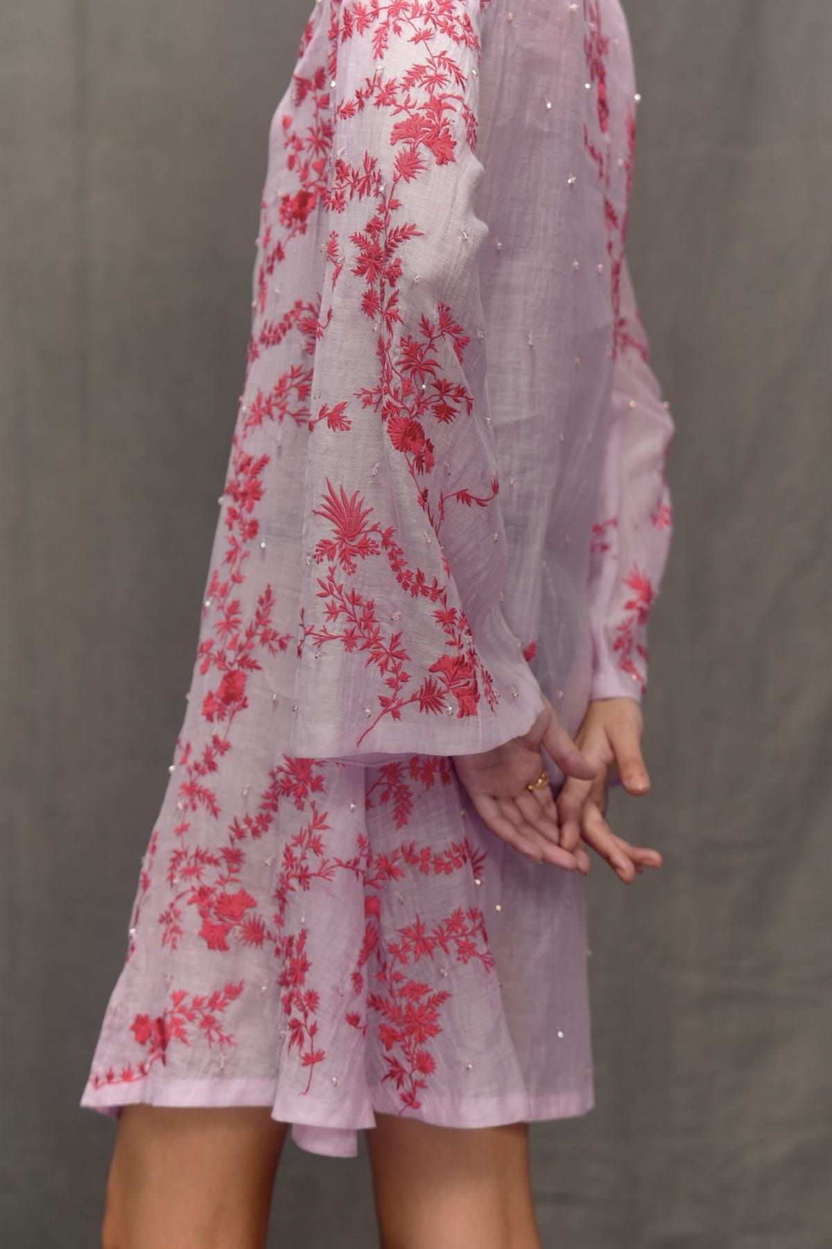 Alina hand embroidered kaftan - image 3