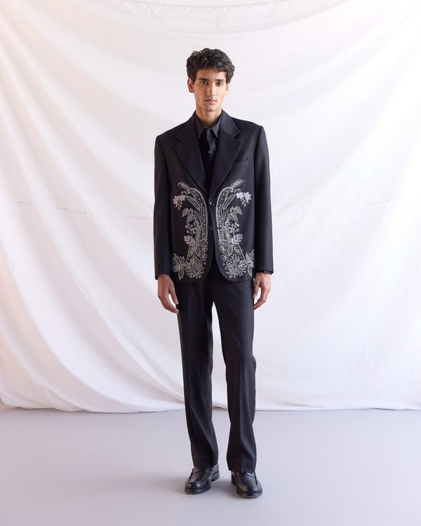 Perte D'ego — Formal Pants- Black