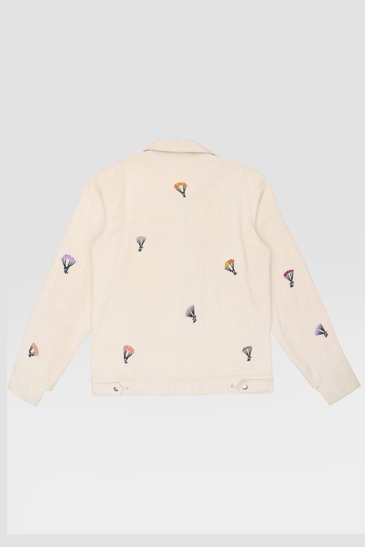 Paragliders paradise beadwork zip up jacket - image 4
