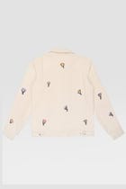 Paragliders paradise beadwork zip up jacket view 4