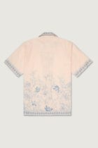 Vintage Blue Floral sketch Shirt view 3