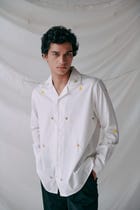 Sunshine beadwork shirt view 1