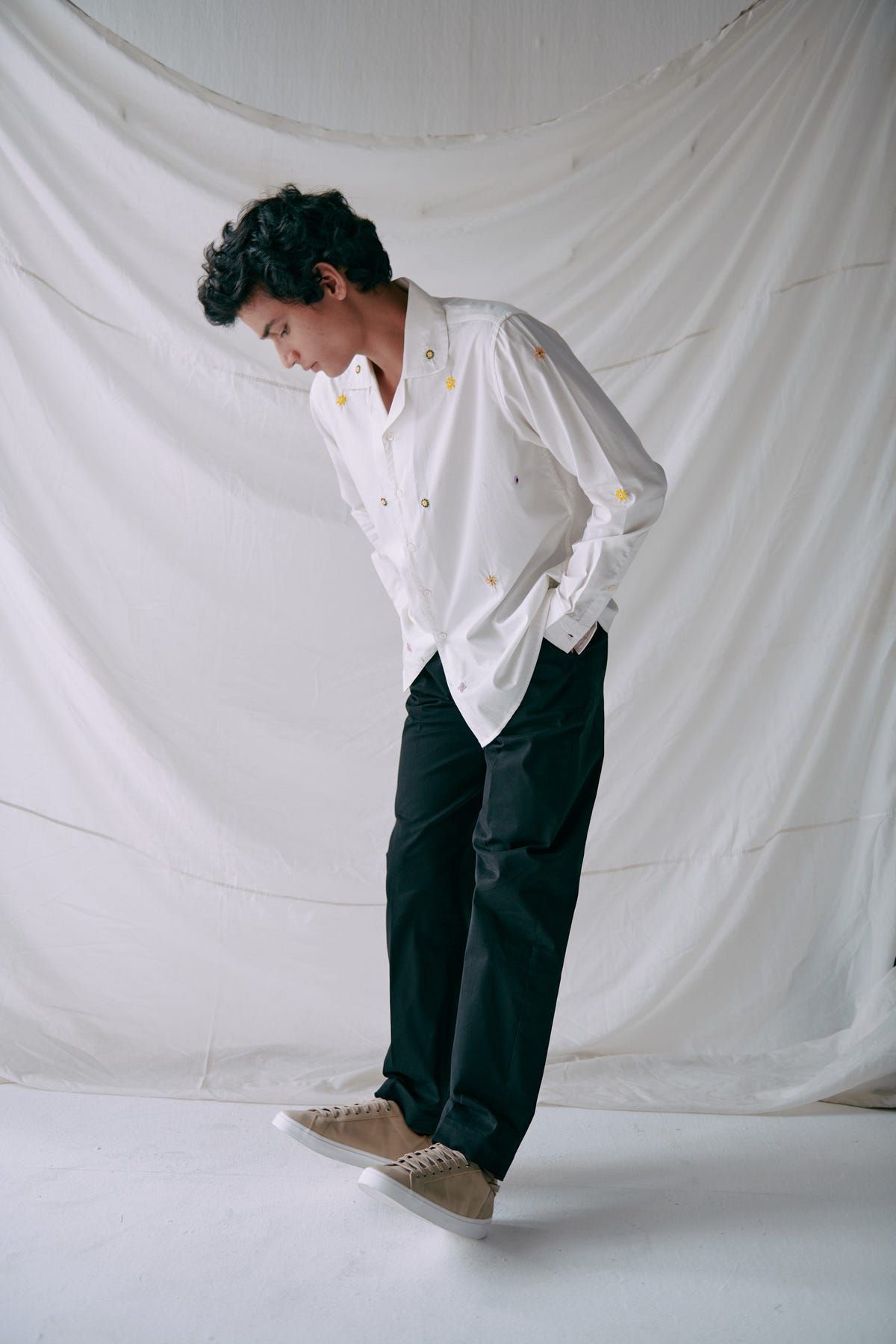Sunshine beadwork shirt - image 5
