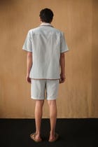 Seashells embroidered shorts view 4