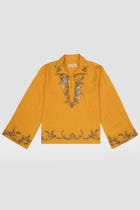 "Les Vacances" resort shirt view 1