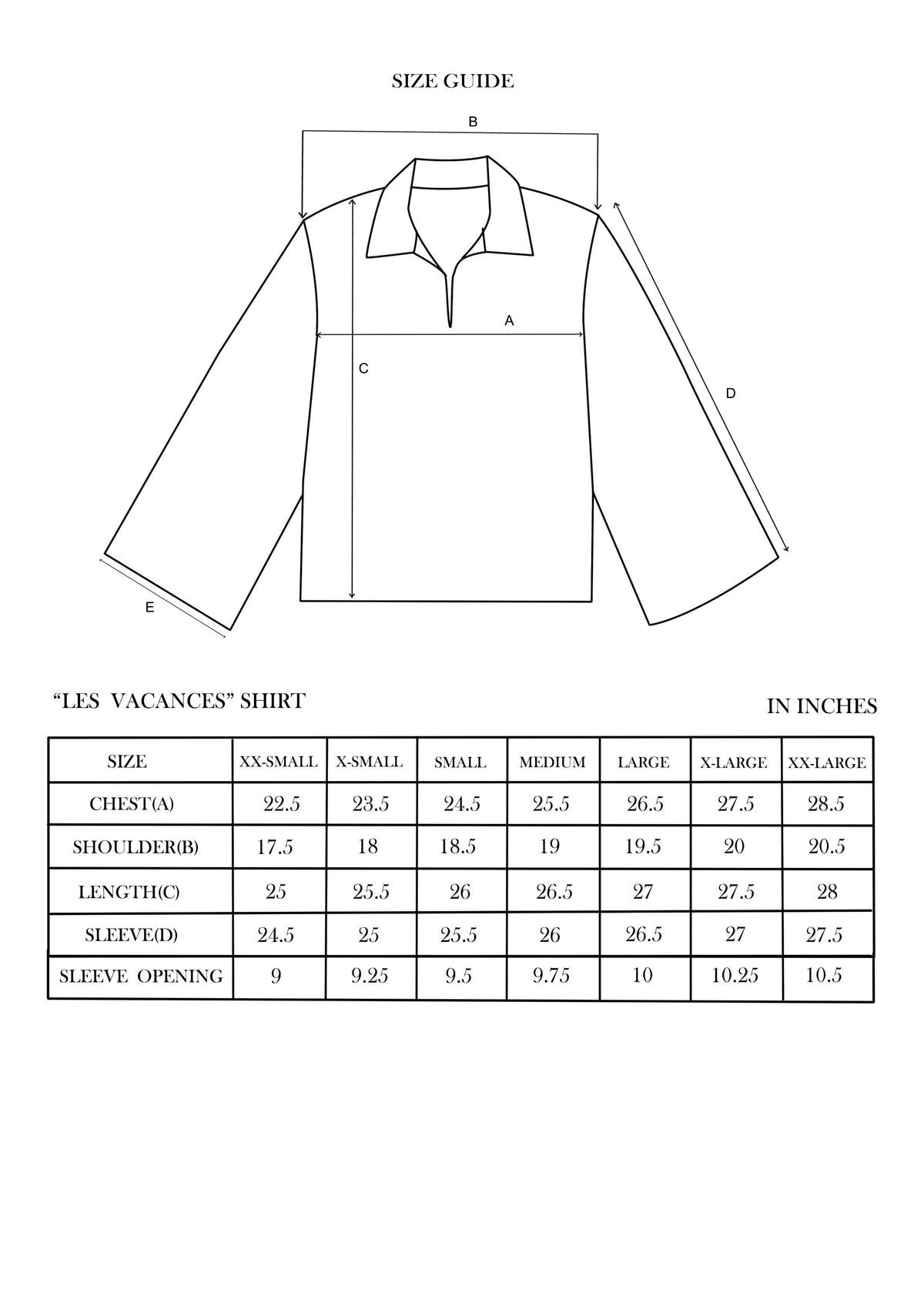 "Les Vacances" resort shirt - image 6